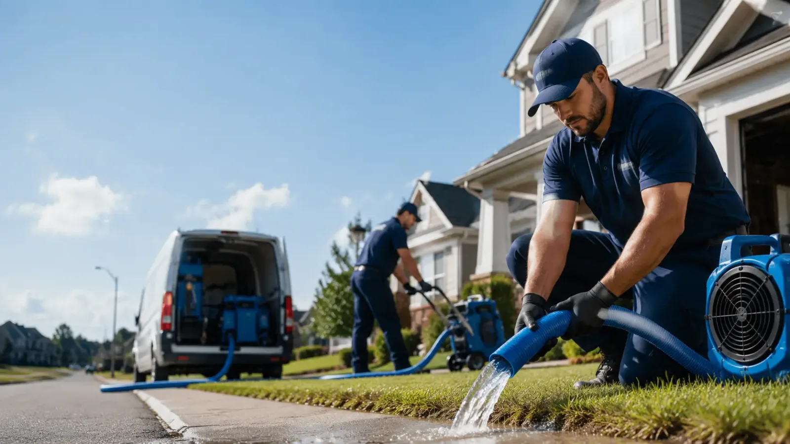 Flood Damage Restoration in Brady, NE